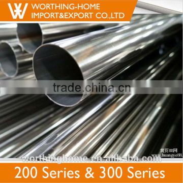 304 stainless steel pipe prices of stainless steel balcony railing