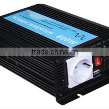 600W Pure Sine Wave Solar Power Inverter 48V DC Input, 110V/220V AC Output, with USB Model No.: YP600S48