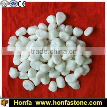 wholesale white pebble stone for garden walkway