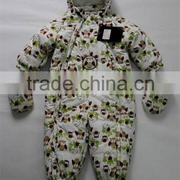 AUVI Baby boys outdoor overall printed