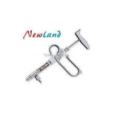 2015 1ml veterinary continuous syringe metal syringes