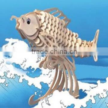 wooden toy fish