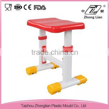 China Made Steel Leg Plastic Surface School High Adjustable Stool Chairs photo-4
