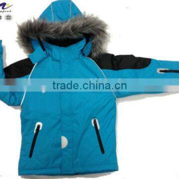 children's blue mountaineering jackets outdoor