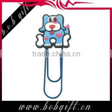 Lovely design of PVC book mark,low price for promotion gift