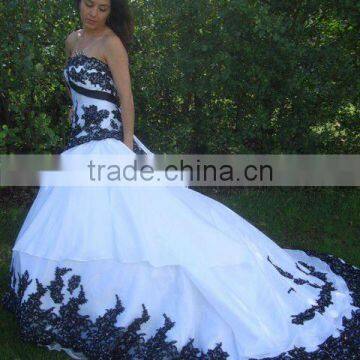 whrite Crystal Beading Full Length Custom Made Designs Long Evening Party dress chiffon flower girl dress patterns plus size