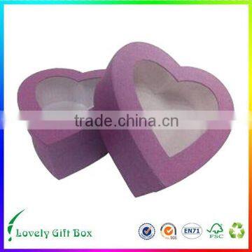 High Quality and Competitive Price Handmade Heart Cardboard Chocolate Box photo-6