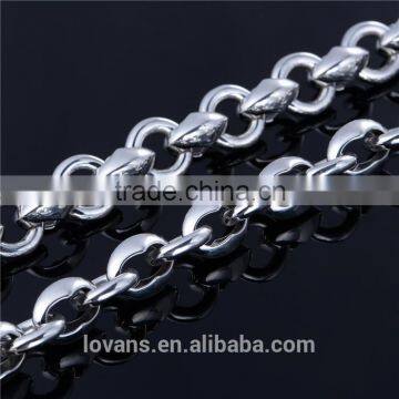 Fashion Jewelry Set Necklace for Men Silver Price Dubai Gold Jewelry Set photo-4