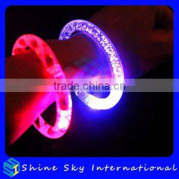 Hot Sell Acrylic Crystal Led Bracelet