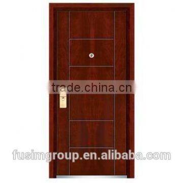 High quality Steel wooden door armored door