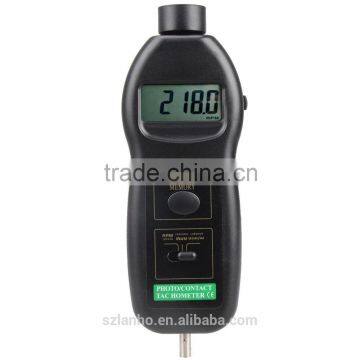 2016 new arrival DT2236B 2 in 1 Digital Laser Photo Contact Tachometer