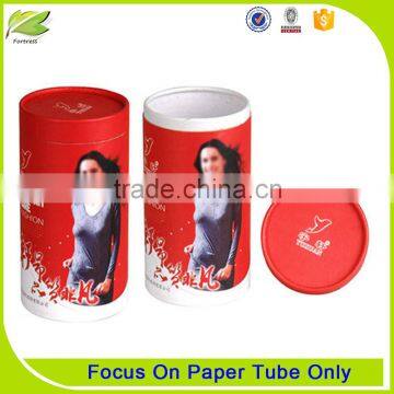 custom logo round Cardboard T-shirt packaging tube wholesale