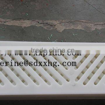 Extremely Smooth Surface Suction Box Cover in UHMW PE Board /suction Board/dewatering Elements