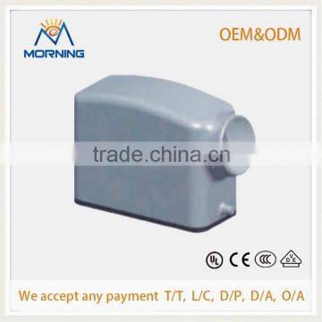 H10A-SK-2B-PG16, Industrial Al-Alloy Die-Cast Material IP65 NBR Side Entry Hoods of Heavy Duty Connector