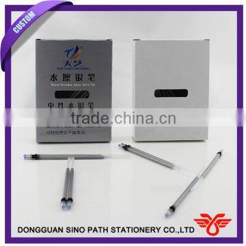 Water Erasable Silver Refill Pen, Gel Ink Pen for Leather Industry photo-4