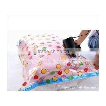 Vacuum Compressed Bag For Clothing And Pillows