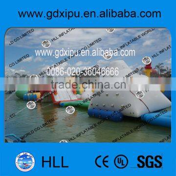 Inflatable floating water park
