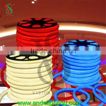 Wholesale cuttable waterproof cooper wire pvc cable soft led flex Neon signs rope light for pub ceiling decoration