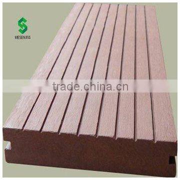 WPC Outdoor Solid Decking / wood plastic solid decking