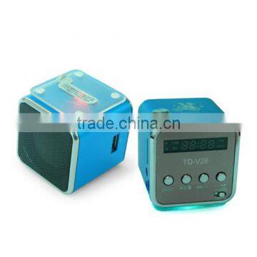 music player fm radio usb mini speaker