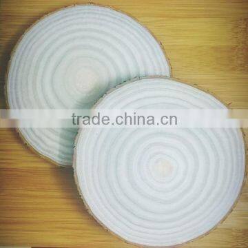 All kinds of Solid wood slices Wooden slices Wood veneer polishing