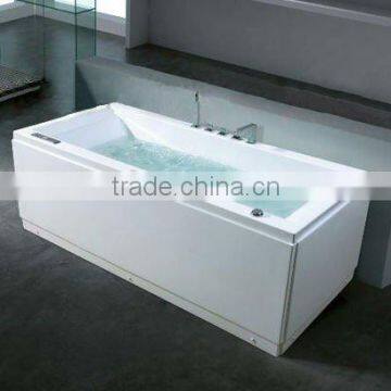 White Corner Indoor Bathtub