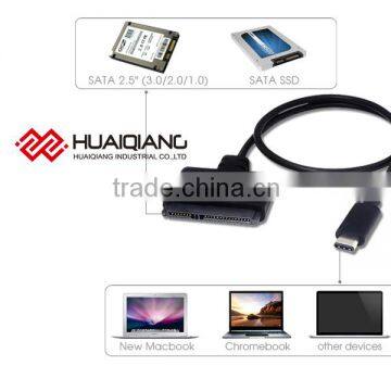 different ports data transfer cable type c male to SATAIII Adepter