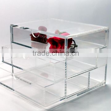 Customized acrylic makeup display acrylic makeup organizer