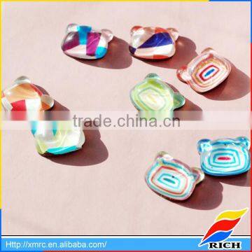 Custom pretty glass refrigerator magnets wholesale for sale