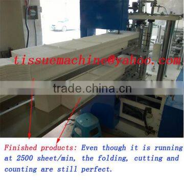 Fastest 2500 Piece Automatic Printing Napkin Paper Machine photo-3