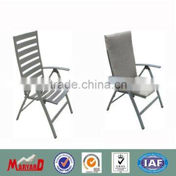 Fashion aluminium folding chair for outdoor