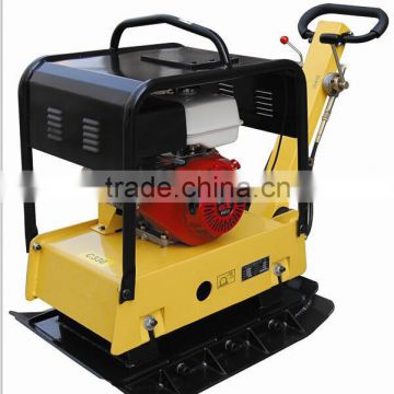 Walk behind reversible plate compactor machine, soil compactor