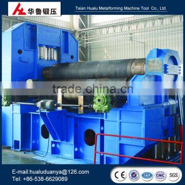 Hydraulic cnc Horizontal down type 3-roll plate bending machine WS11K-100*2500