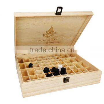 china factory FSC&BSCI large wooden essential oil storage box