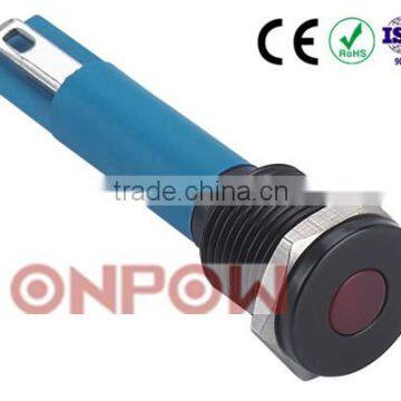 30 Years Industry Leader ONPOW Metal signal lamp GQ10T-D/A Dia. 10mm CE ROHS IP67 waterproof