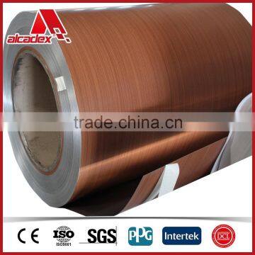 PE/PVDF color coated aluminum coil