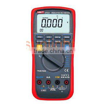 Digital Handheld Insulation Resistance Multimeter, Multi-function Insulation Resistance Meter, True RMS, Datalogger, UT533