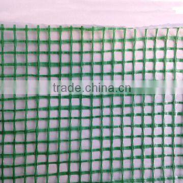 150 gram grid type green color plastic tarpaulin