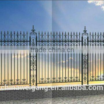 Cheap Rustproof Decorative Wrought Iron Fence Designs photo-3