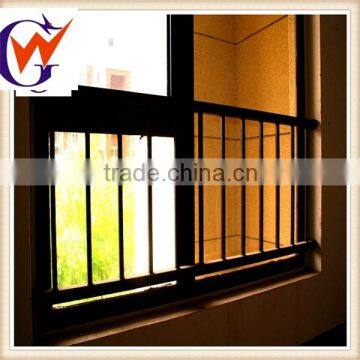 Protective cheap steel security windows with powder coated