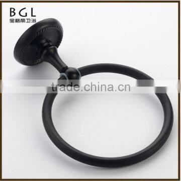 16032 New Fashion Wall Mounted Round Towel Ring Chrome Bathroom Accessories photo-4