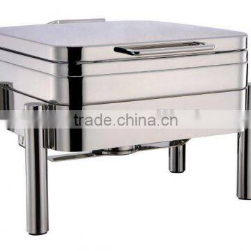 GW-232A 6L Stainless Steel New Luxury Induction Chafing Dish with Hydraulic Hinge