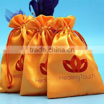 Wholesale China Luxury Large Size Satin Hair Extensions Packaging Bags photo-2