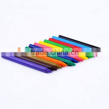 Promotional 24 Finger Colour Plastic Crayons for Kids Non Toxic in Blister ,artist Professional Drawing Wax Crayon Manufacturer photo-3