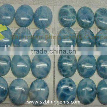 New arrival Hot seller Larimar semi precious stone cabochon