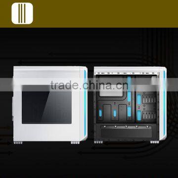 T10 Aigo Transparent Side Panel Colorful LED Water Cooled USB3.0 HD AUDIOcomputer Case photo-5