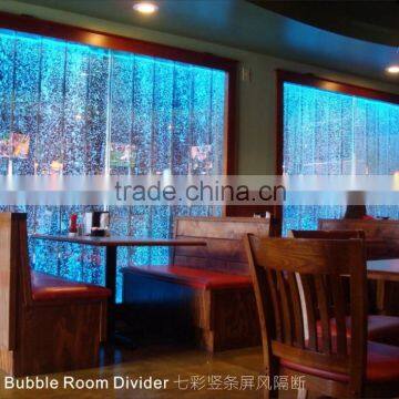 Big Hit !!! LED water bubble wall/panel wall divider Custom Works