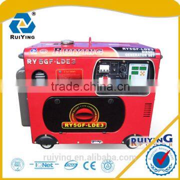 5KVA Best price protable diesel generator set