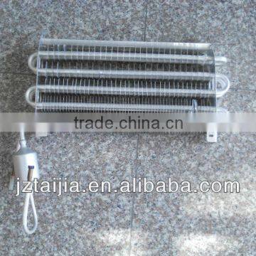 Freezer Spare Parts Finned Aluminum Tube Condenser