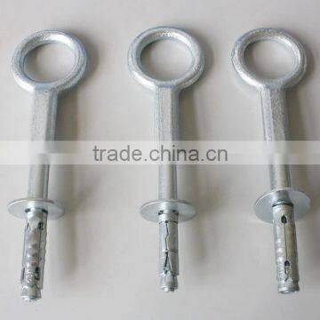 Construction expansion anchor bolt, eye wall anchor